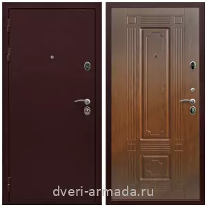 Входные двери толщиной 1.5 мм, Дверь входная Армада Престиж Антик медь / МДФ 6 мм ФЛ-2 Мореная береза