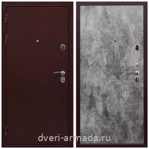 3 контура, Дверь входная Армада Престиж Антик медь / МДФ 6 мм ПЭ Цемент темный