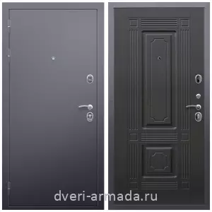 Входные двери с замками Mottura, Дверь входная Армада Люкс Антик серебро / МДФ 16 мм ФЛ-2 Венге