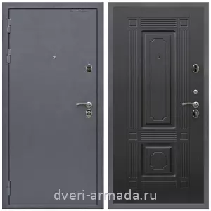 Входные двери модерн, Дверь входная Армада Престиж Антик серебро / МДФ 6 мм ФЛ-2 Венге