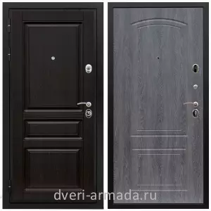 Готовые входные двери, Дверь входная Армада Премиум-Н МДФ 16 мм ФЛ-243 Венге / МДФ 6 мм ФЛ-138 Дуб Филадельфия графит