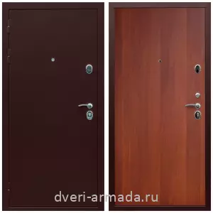 Входные двери 2050 мм, Дверь входная металлическая Армада Люкс Антик медь / МДФ 6 мм ПЭ Итальянский орех