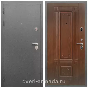 Заводские входные двери, Дверь входная Армада Оптима Антик серебро / МДФ 6 мм ФЛ-2 Мореная береза