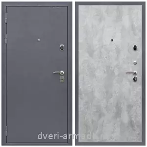 Входные двери толщиной 1.5 мм, Дверь входная Армада Престиж Антик серебро / МДФ 6 мм ПЭ Цемент светлый