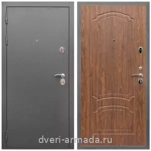 Входные двери толщиной 1.5 мм, Дверь входная Армада Оптима Антик серебро / МДФ 16 мм ФЛ-140 Мореная береза