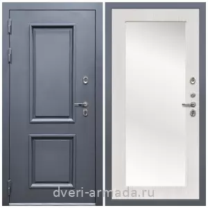 Большие входные двери, Дверь входная уличная в дом Армада Корса / МДФ 16 мм ФЛЗ-Пастораль, Дуб белёный