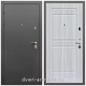 Одностворчатые входные двери, Дверь входная Армада Гарант / МДФ 10 мм ФЛ-242 Сандал белый