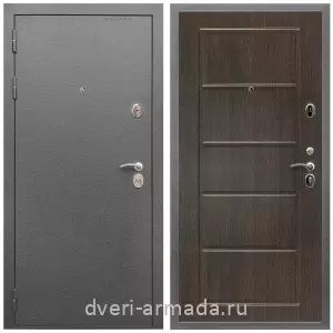 Входные двери Йошкар-Ола, Дверь входная Армада Оптима Антик серебро / МДФ 6 мм ФЛ-39 Венге