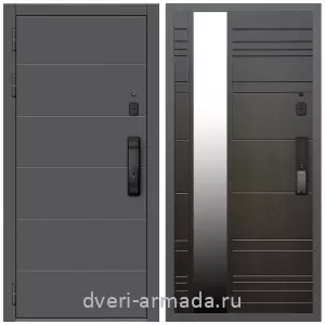 Входные двери лофт, Дверь входная Армада Роуд МДФ 10 мм Kaadas K9 / МДФ 16 мм ФЛЗ-Сити Венге
