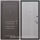 С шумоизоляцией для квартир, Дверь входная Армада Экстра ФЛ-243 Эковенге / ФЛ-140 Дуб беленый с повышенной шумоизоляцией