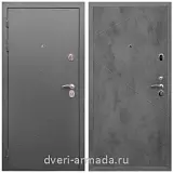 Входные двери толщиной 1.5 мм, Дверь входная Армада Оптима Антик серебро / ФЛ-291 Бетон темный