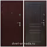 Дверь входная Армада Престиж 2 Антик медь / МДФ 6 мм ФЛ-243 Эковенге
