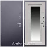 Входные двери с зеркалом внутри, Дверь входная Армада Люкс Антик серебро / ФЛЗ-120 Дуб белёный от производителя