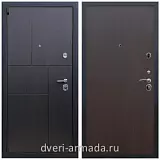 Дверь входная Армада Бастион ФЛ-290 Дуб фактурный шоколад / ПЭ Венге